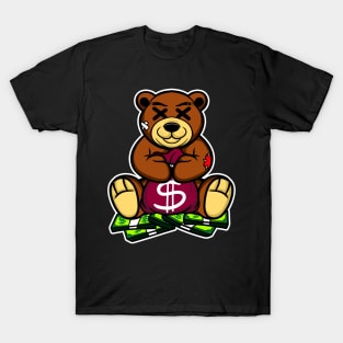 bear and cash T-Shirt